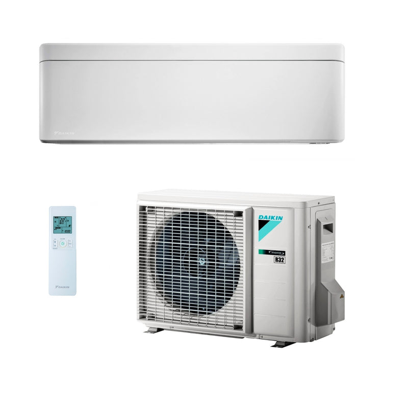 Daikin Stylish Series FTXA25AW + RXA20A9 2.5 kw White Stylish Wall Mounted Heat Pump Complete System for Home or Office